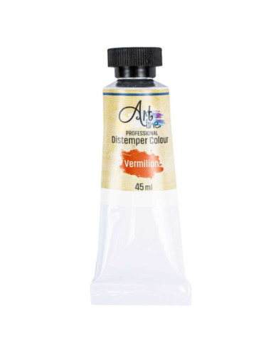 ART039,Tempera Art, ROSU, 45ml, 6 buc/set - ARTLINE
