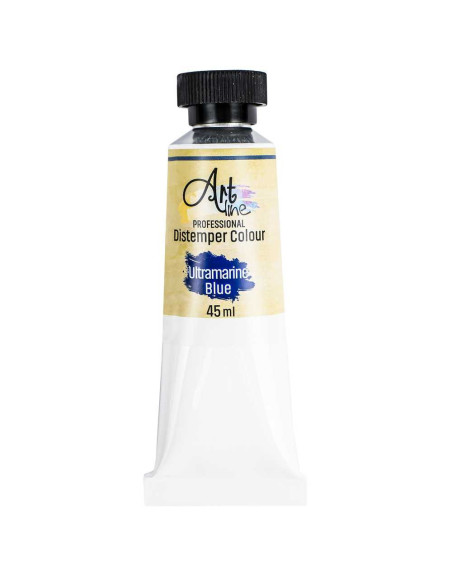 ART037,Tempera Art, ALBASTRU REGAL, 45ml, 6 buc/set - ARTLINE