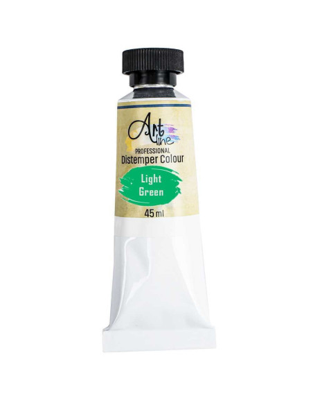 ART021,Tempera Art, VERDE DESCHIS, 45ml, 6 buc/set - ARTLINE