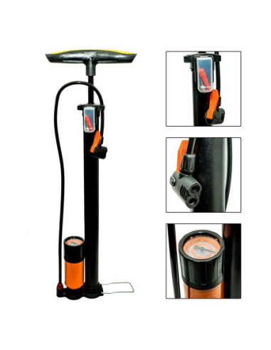 HC-20,Pompa pentru bicicleta, cu barometru