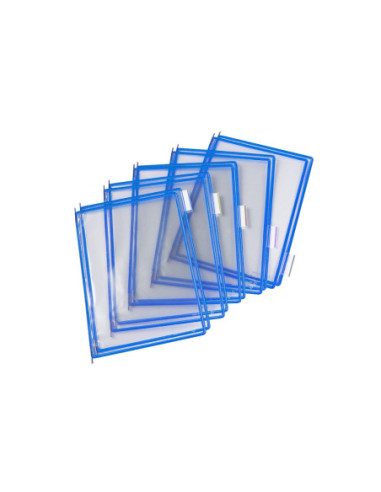 SD-5610/ALBASTRU-10,Folie A4 cu rama metalica Tarifold ALBASTRU - Set 10