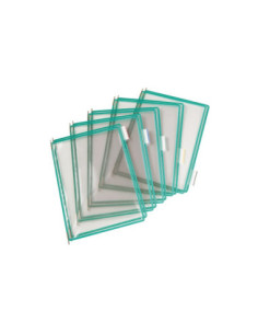 SD-5610/VERDE-10,Folie A4 cu rama metalica Tarifold VERDE - Set 10