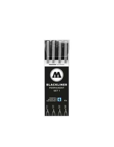 SD-MLW613,Blackliner Etui Set 1 4 buc