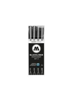 SD-MLW614,Blackliner Etui Set 2 4 buc