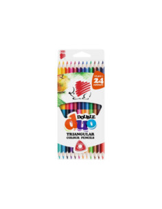 SD-SKR240-12,Creioane colorate Ico Arici Duo 12/set