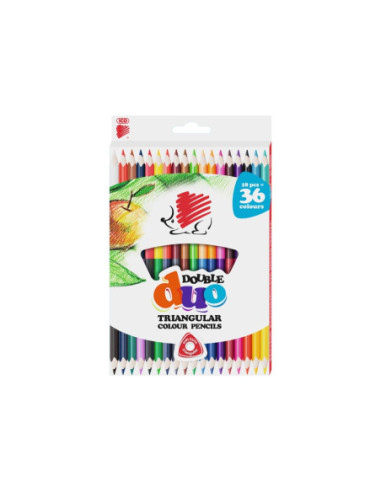 SD-SKR241,Creioane colorate Ico Arici Duo 18/set