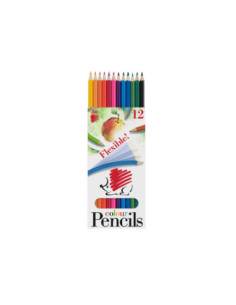 SD-SKR247-12,Creioane colorate Ico Arici flexibile 12/set