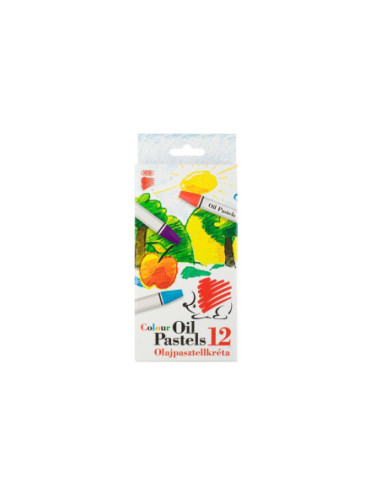 SD-SKR246-12,Creioane Oil Pastel Ico Arici 12/set