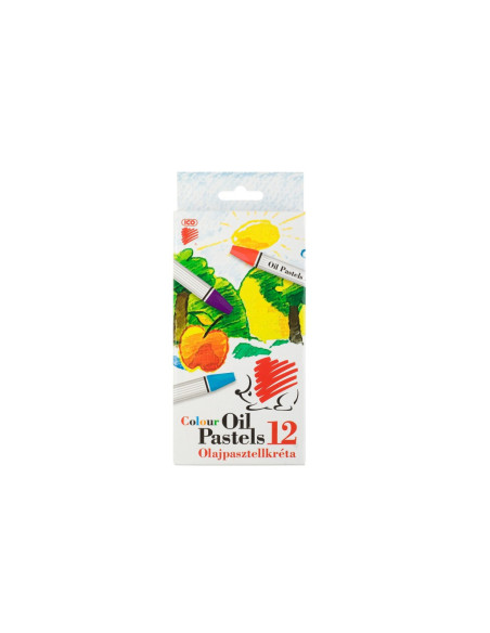 SD-SKR246-12,Creioane Oil Pastel Ico Arici 12/set