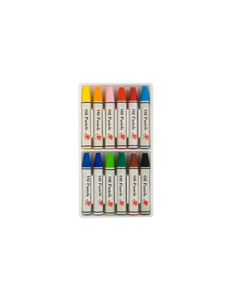 SD-SKR246-12,Creioane Oil Pastel Ico Arici 12/set