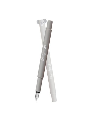 Stilou Animal Eberhard Faber, penita M, corp plastic mat soft-touch, Koala