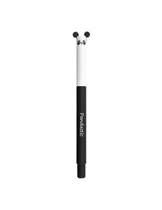 Stilou Animal Eberhard Faber, penita M, corp plastic mat soft-touch, Panda 2
