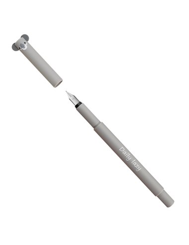 Stilou Animal Eberhard Faber, penita M, corp plastic mat soft-touch, Koala