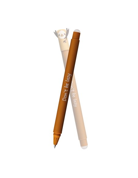 Roller cu cerneala termosensibila albastra Eberhard Faber Animal erase it, 0.7 mm, Lenes