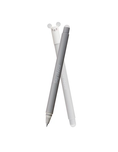 Roller cu cerneala termosensibila albastra Eberhard Faber Animal erase it, 0.7 mm, Soricel