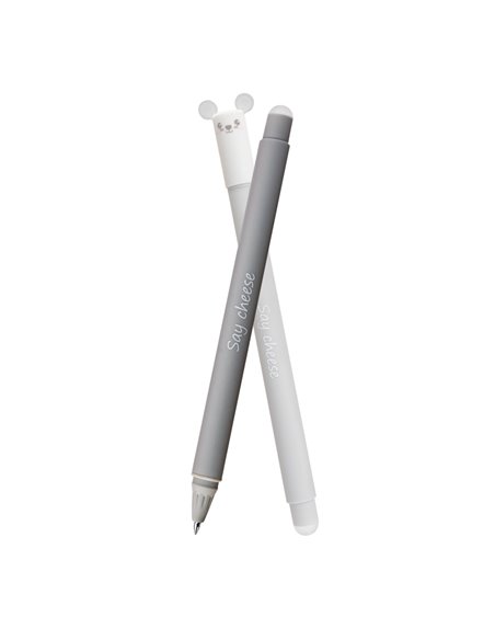 Roller cu cerneala termosensibila albastra Eberhard Faber Animal erase it, 0.7 mm, Soricel