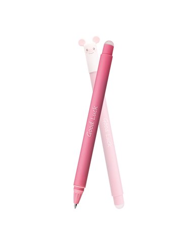 Roller cu cerneala termosensibila albastra Eberhard Faber Animal erase it, 0.7 mm, Purcelus