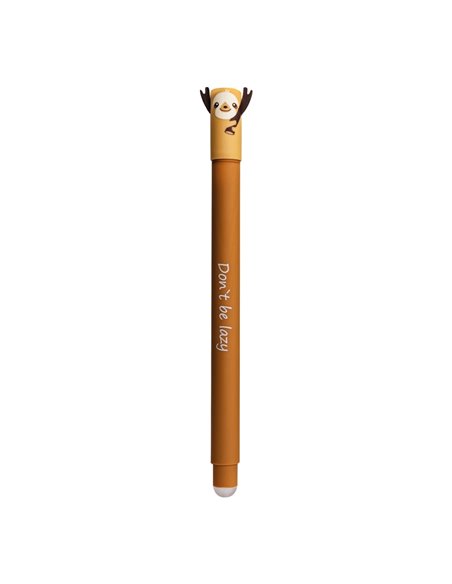 Roller cu cerneala termosensibila albastra Eberhard Faber Animal erase it, 0.7 mm, Lenes