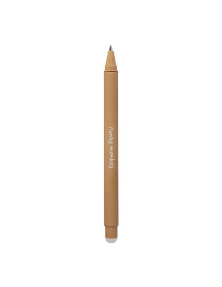 Roller cu cerneala termosensibila albastra Eberhard Faber Animal erase it, 0.7 mm, Maimuta