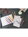 Roller cu cerneala termosensibila albastra Eberhard Faber Animal erase it, 0.7 mm, Maimuta