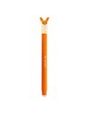 Roller cu cerneala termosensibila albastra Eberhard Faber Animal erase it, 0.7 mm, Vulpe