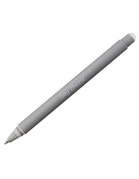 Roller cu cerneala termosensibila albastra Eberhard Faber Animal erase it, 0.7 mm, Soricel