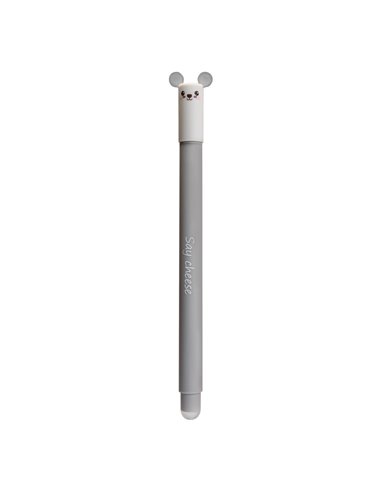 Roller cu cerneala termosensibila albastra Eberhard Faber Animal erase it, 0.7 mm, Soricel