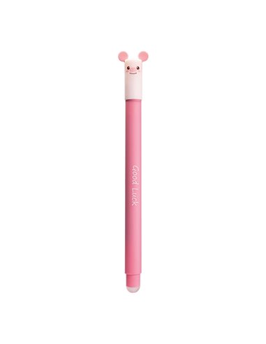 Roller cu cerneala termosensibila albastra Eberhard Faber Animal erase it, 0.7 mm, Purcelus