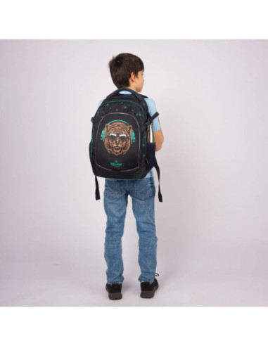 SH42825079,Rucsac Schneiders Walker Fame Bear Buddy, 28 L, Gri închis