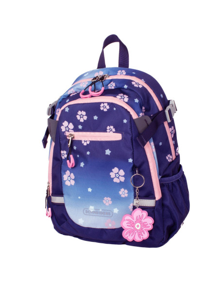 SH72126070,Rucsac Schneiders pentru clasa pregatitoare, 11 L, Blue Blooom, Albastru