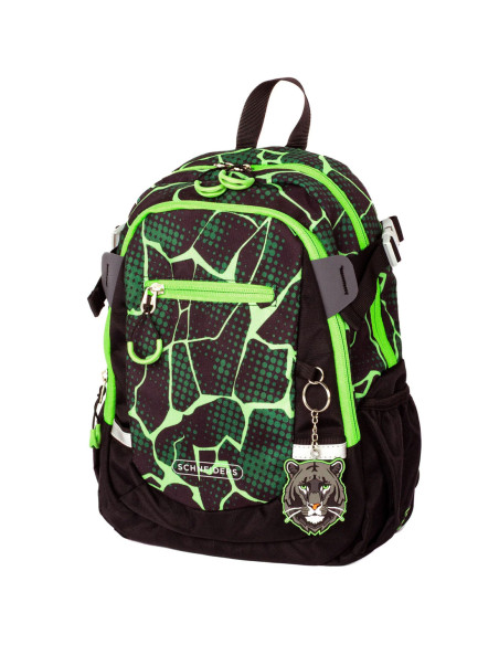 SH72126080,Rucsac Schneiders pentru clasa pregatitoare, 11 L, Crash, Verde