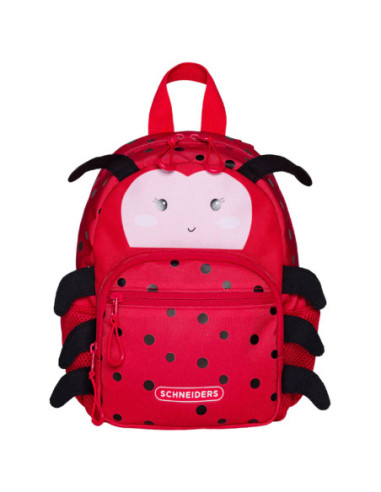 SH72226050,Rucsac gradinita Schneiders, 6 L, Lilo Ladybug, Rosu