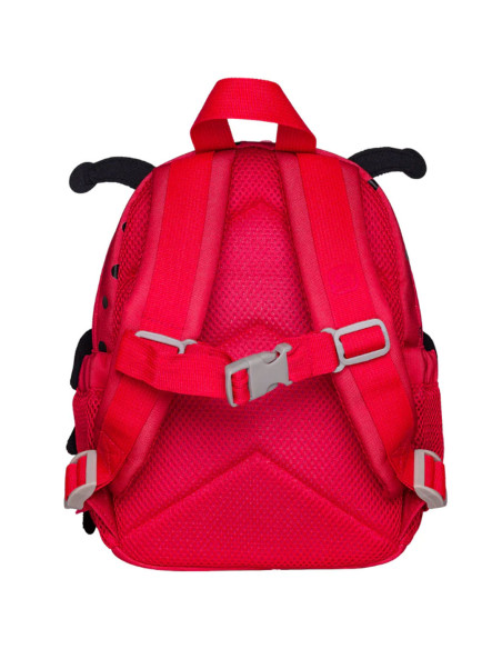 SH72226050,Rucsac gradinita Schneiders, 6 L, Lilo Ladybug, Rosu