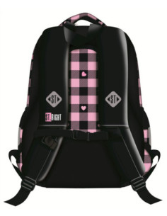 MW680373,Ghiozdan scoala BP-26 Pink Checkered St.Right Majewski, 20 L 2