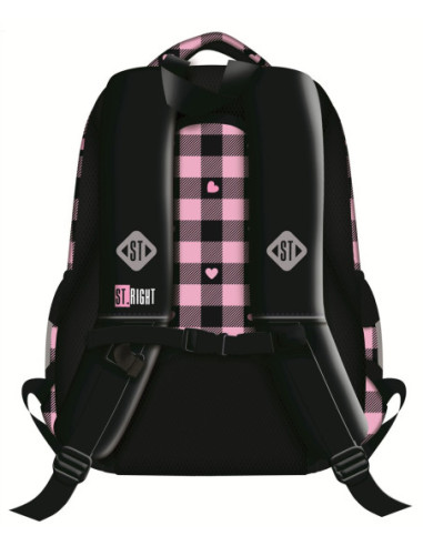MW680373,Ghiozdan scoala BP-26 Pink Checkered St.Right Majewski, 20 L