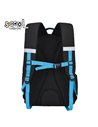 Ghiozdan scoala anatomic S-cool Urban, 43 x 29 x 22 cm, Negru/Albastru