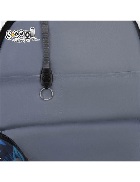 Ghiozdan scoala anatomic S-cool Urban SC3384, 43 x 29 x 22 cm, Nature