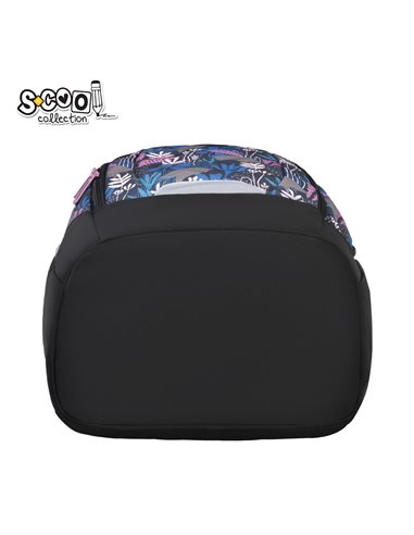 Ghiozdan scoala anatomic S-cool Urban SC3384, 43 x 29 x 22 cm, Nature