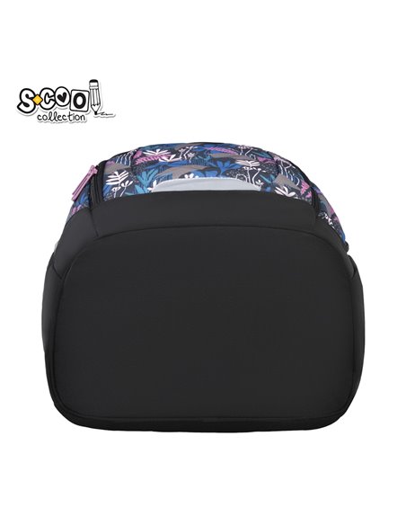 Ghiozdan scoala anatomic S-cool Urban SC3384, 43 x 29 x 22 cm, Nature