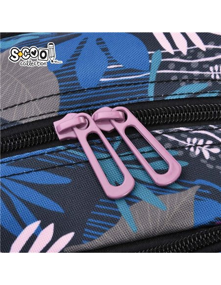 Ghiozdan scoala anatomic S-cool Urban SC3384, 43 x 29 x 22 cm, Nature