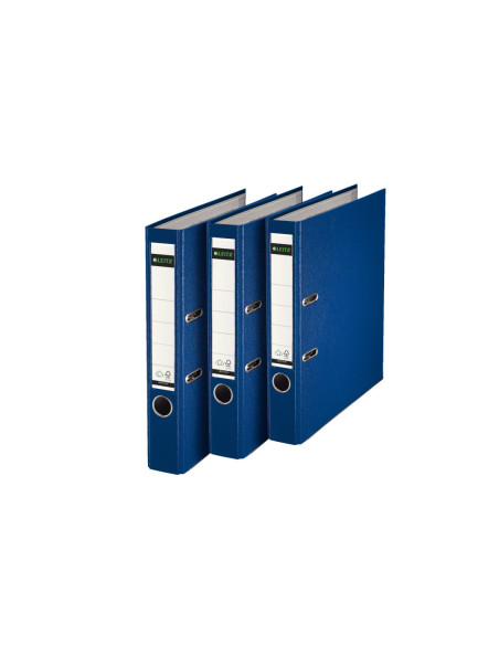 LZ10151235-10,Biblioraft plastifiat 5cm 180g albastru Leitz - Set 10