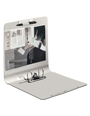LZ11090028-5,Biblioraft plastifiat 5cm 180g grena active style Leitz - Set 5