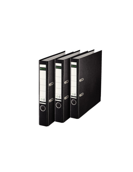 LZ10151295-10,Biblioraft plastifiat 5cm 180g negru Leitz - Set 10