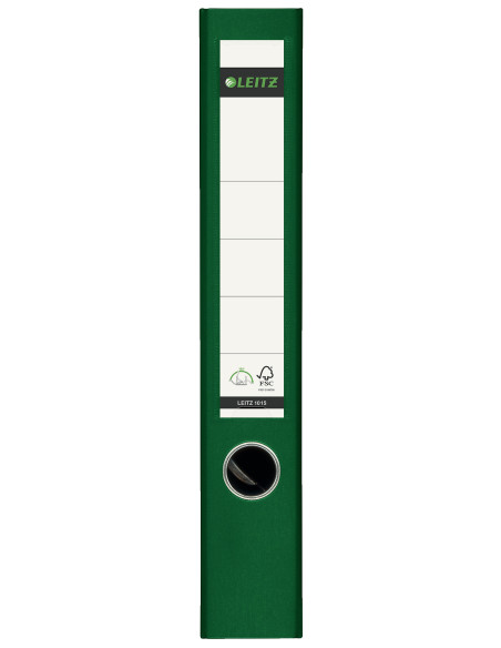 LZ10151255-10,Biblioraft plastifiat 5cm 180grade verde Leitz - Set 10