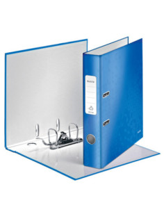 LZ10060036-10,Biblioraft plastifiat 5.2 cm albastru metalizat wow Leitz - Set 10 2