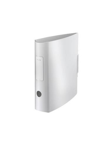 LZ11080004-5,Biblioraft plastifiat 7.5cm 180grade alb arctic style Leitz - Set 5