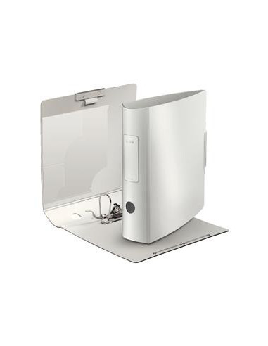 LZ11080004-5,Biblioraft plastifiat 7.5cm 180grade alb arctic style Leitz - Set 5