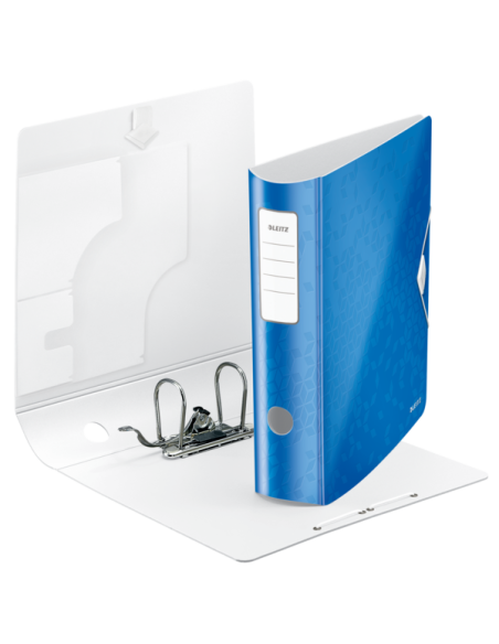 LZ11060036-5,Biblioraft plastifiat 8.2cm 180grade albastru active wow Leitz - Set 5