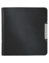 LZ11080094-5,Biblioraft plastifiat 7.5cm 180grade negru satin active style le - Set 5