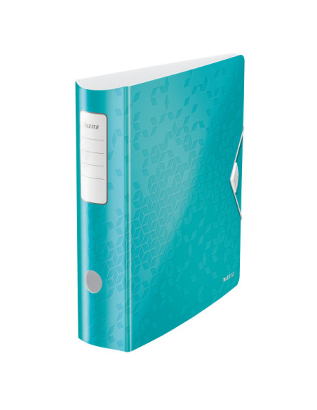 LZ11060051-5,Biblioraft plastifiat 8.2cm 180grade turcoaz active wow Leitz - Set 5